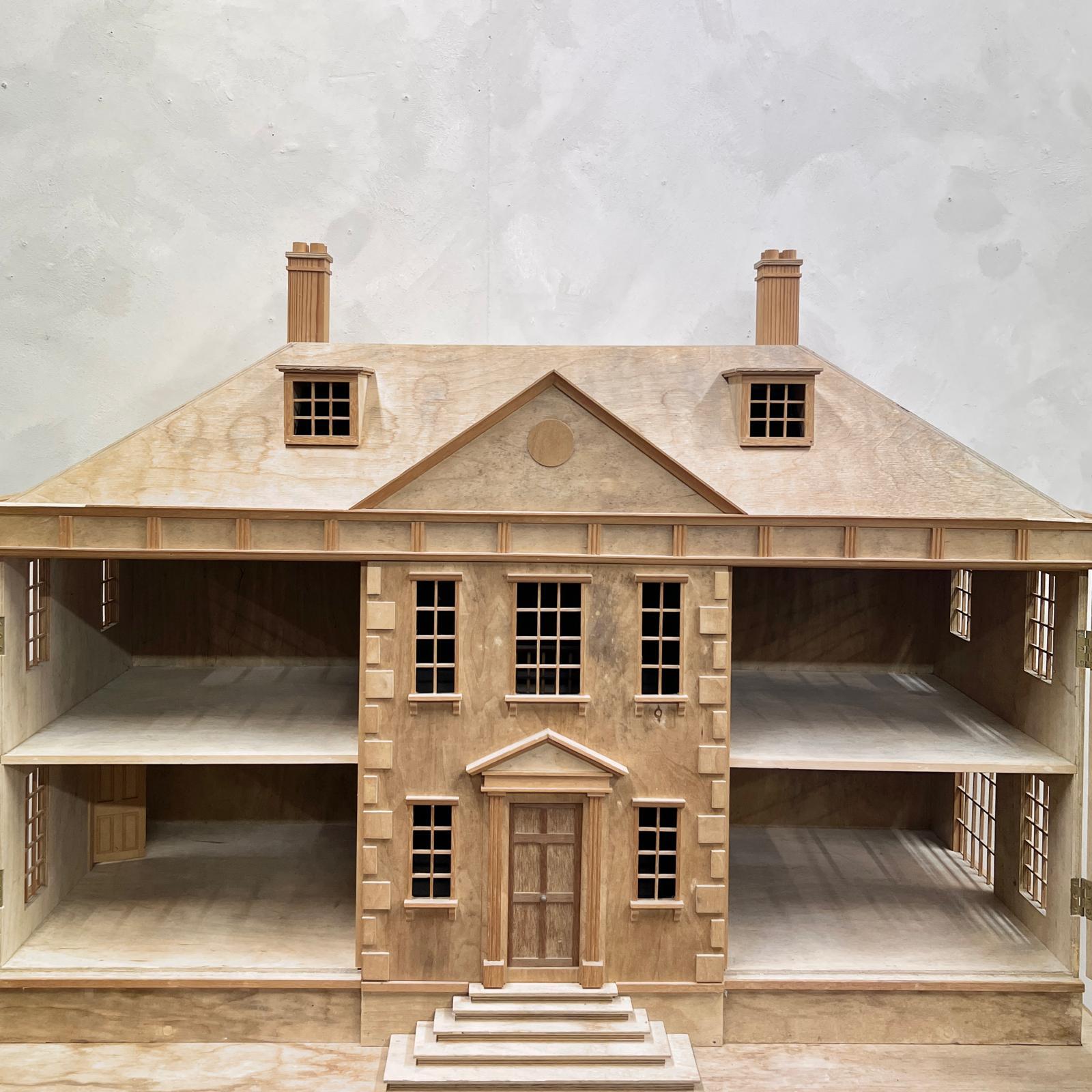 Large Scale, Scratch Built Wooden Georgian House 2