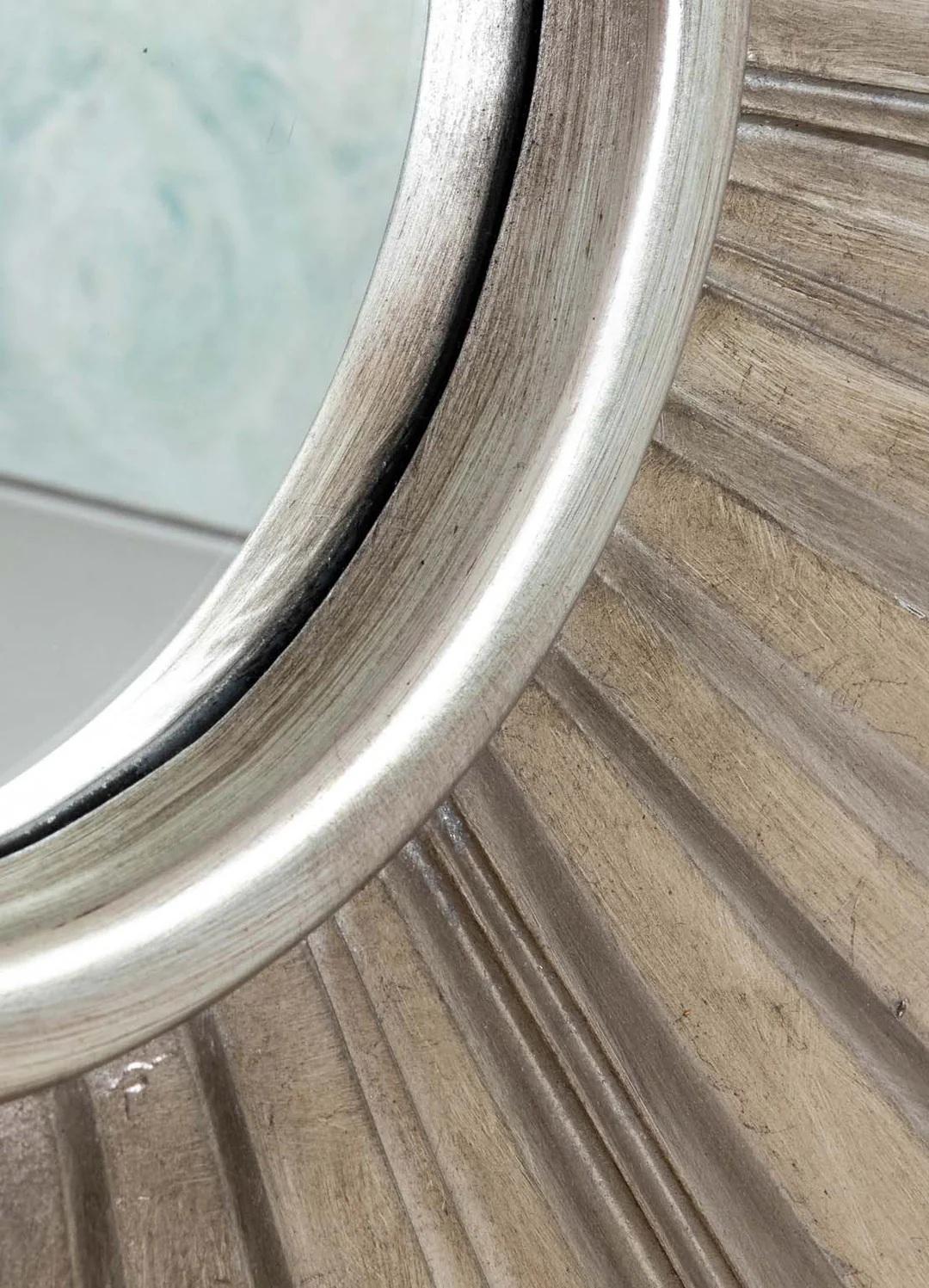 Hollywood Regency Specchio a stella d'argento di grandi dimensioni in vendita