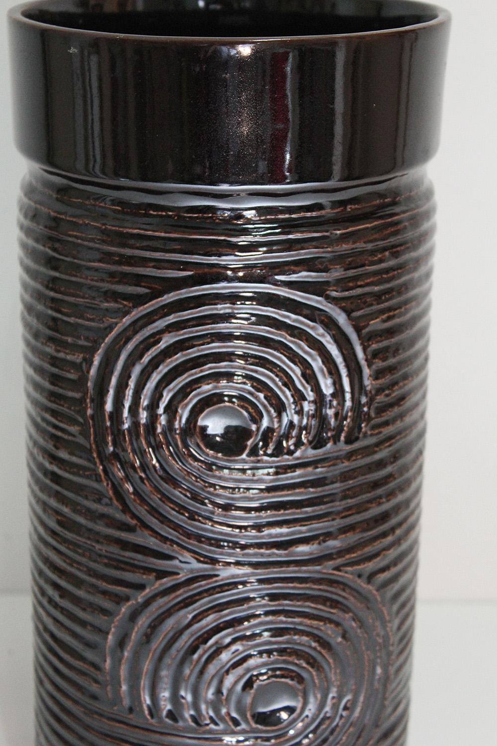 Glazed Large Scale Swedish Gustavsberg Stoneware Vase, Britt-Louise Sundell, circa 1965