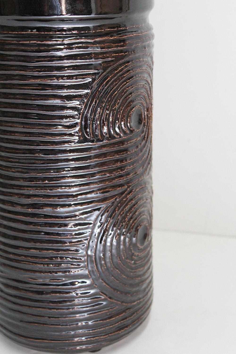 Mid-20th Century Large Scale Swedish Gustavsberg Stoneware Vase, Britt-Louise Sundell, circa 1965