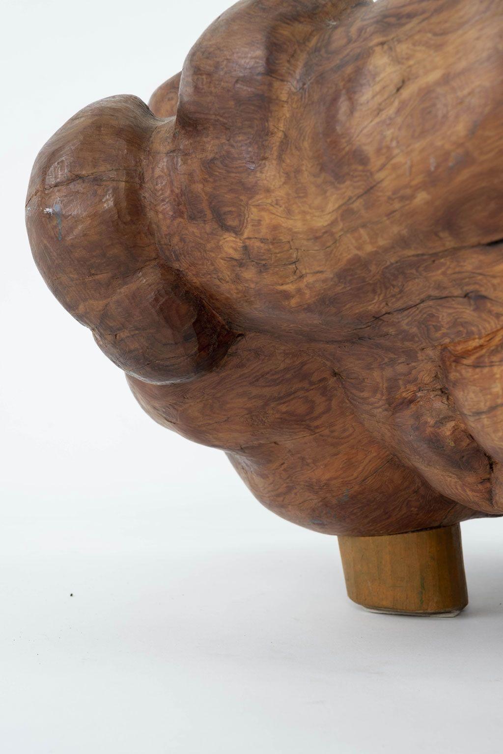Wood Large-Scale Swedish Root Bowl