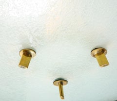 Large-Scale, Unique Ceiling Fixture Attributed to Erwin Burger