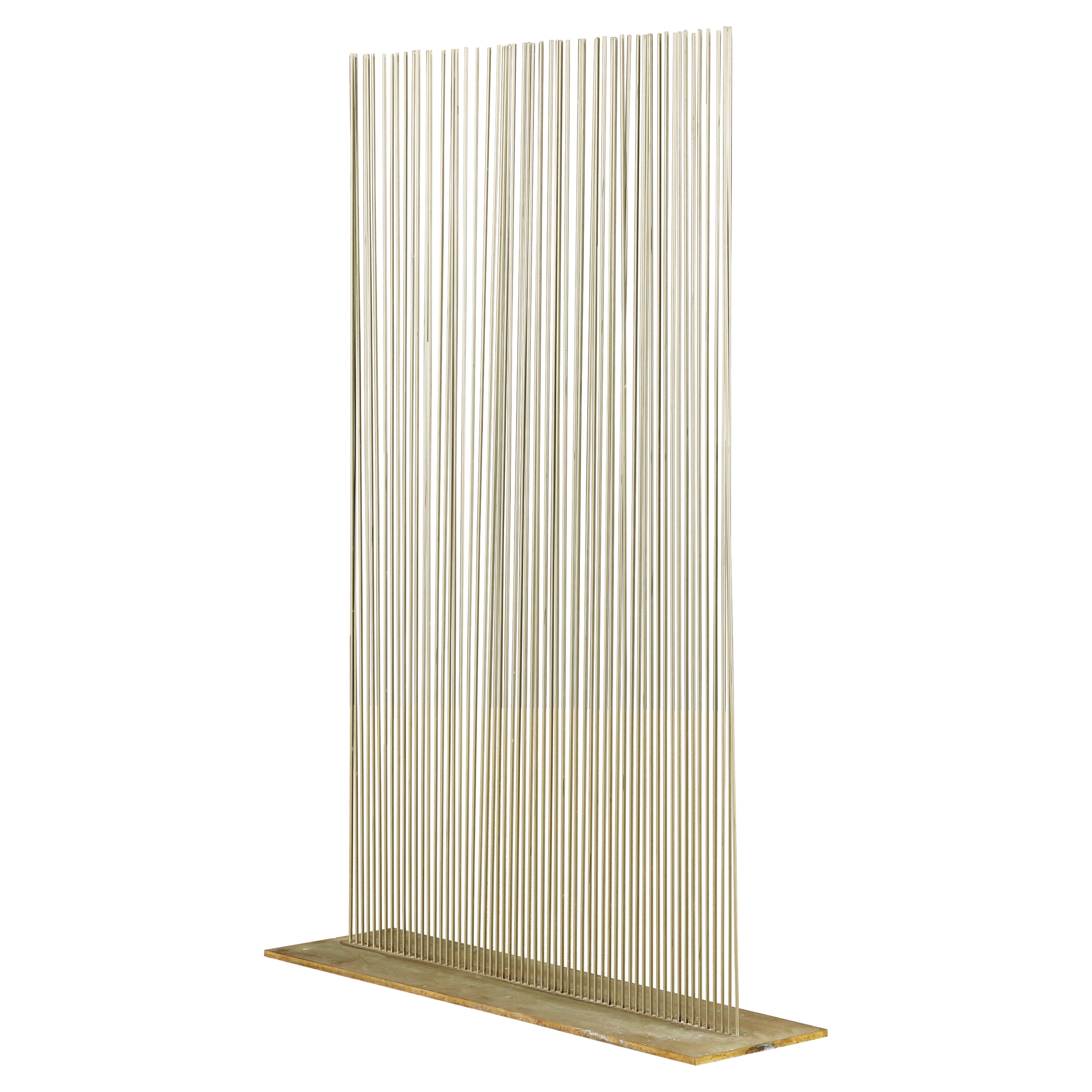 Large-Scale Val Bertoia Sonambient 'Sound Screen' Sculpture, Signed and Numbered