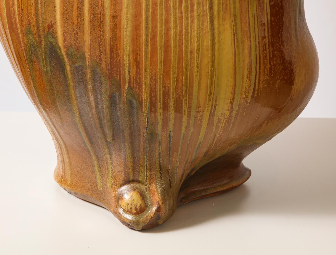 American Large-Scale Vase #0606 by Chris Gustin For Sale