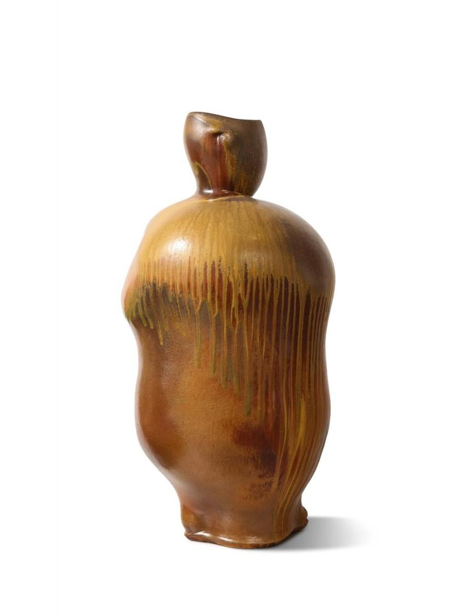Contemporary Large-Scale Vase #0606 by Chris Gustin For Sale