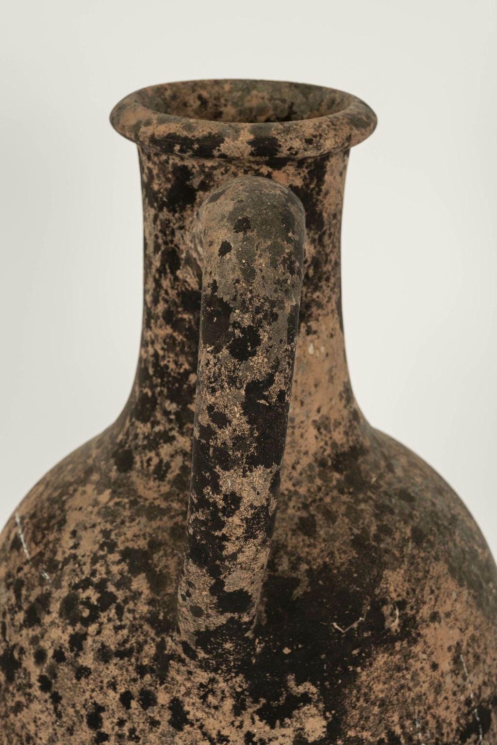Large-Scale Vintage Terracotta Urn 3