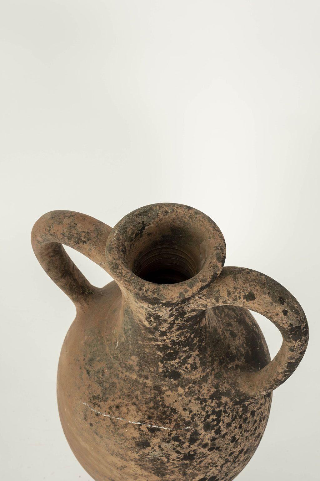 Large-Scale Vintage Terracotta Urn 2