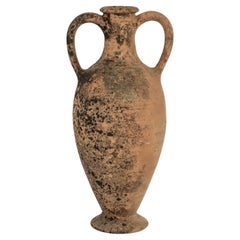 Large-Scale Retro Terracotta Urn