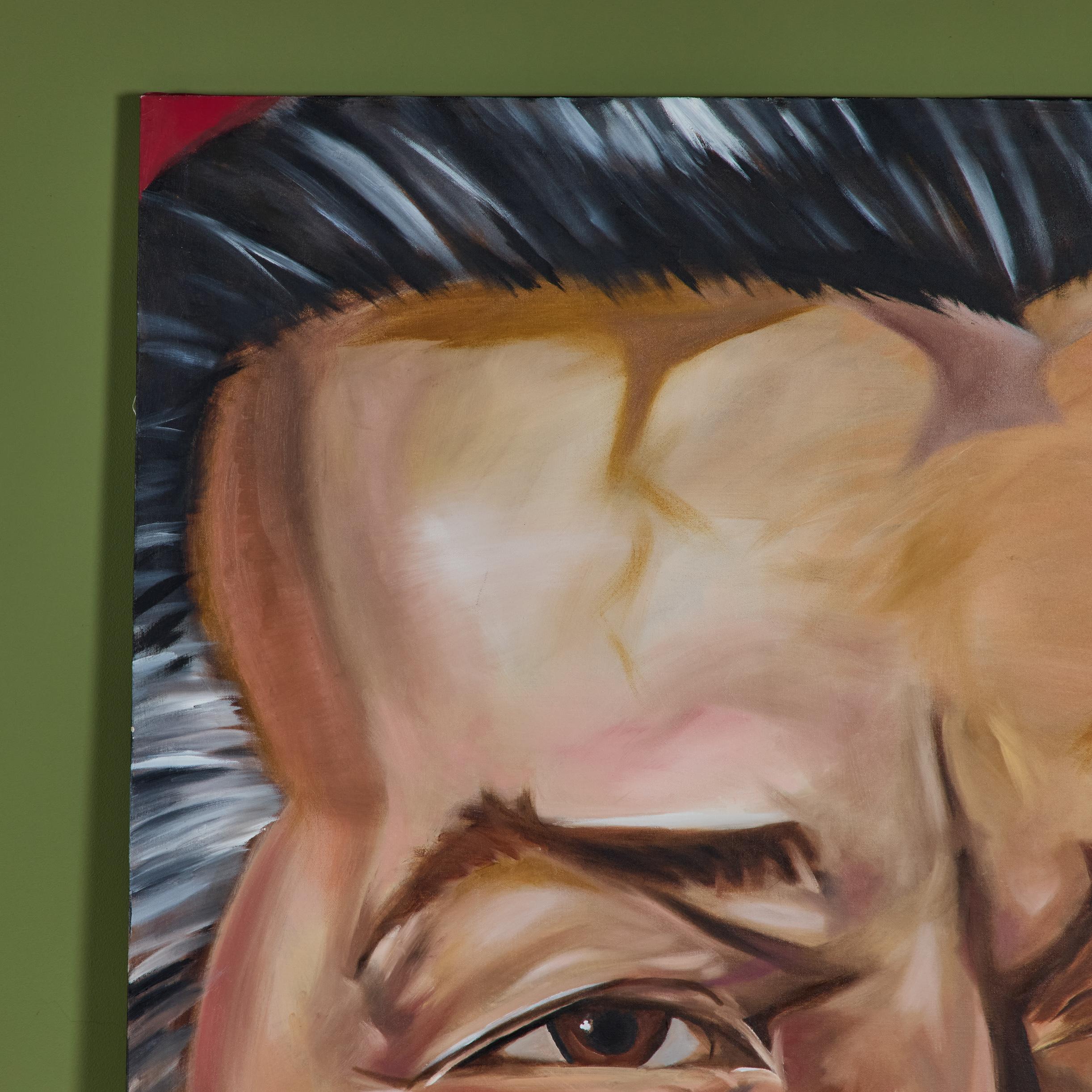 American Large Scale Walt Disney Portrait Painting For Sale