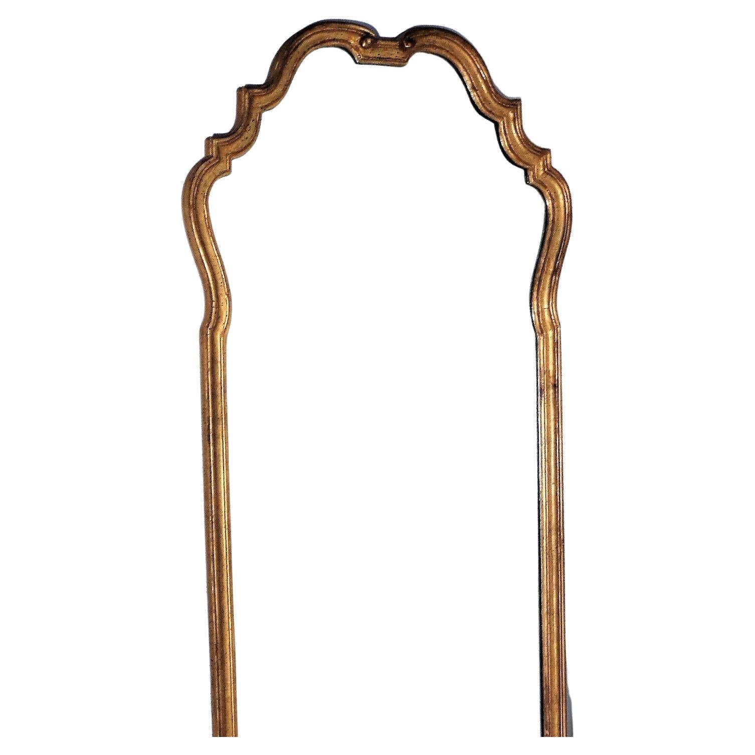 Italian Giltwood Mirror w/ Console Pino De Luca Italy 1960's