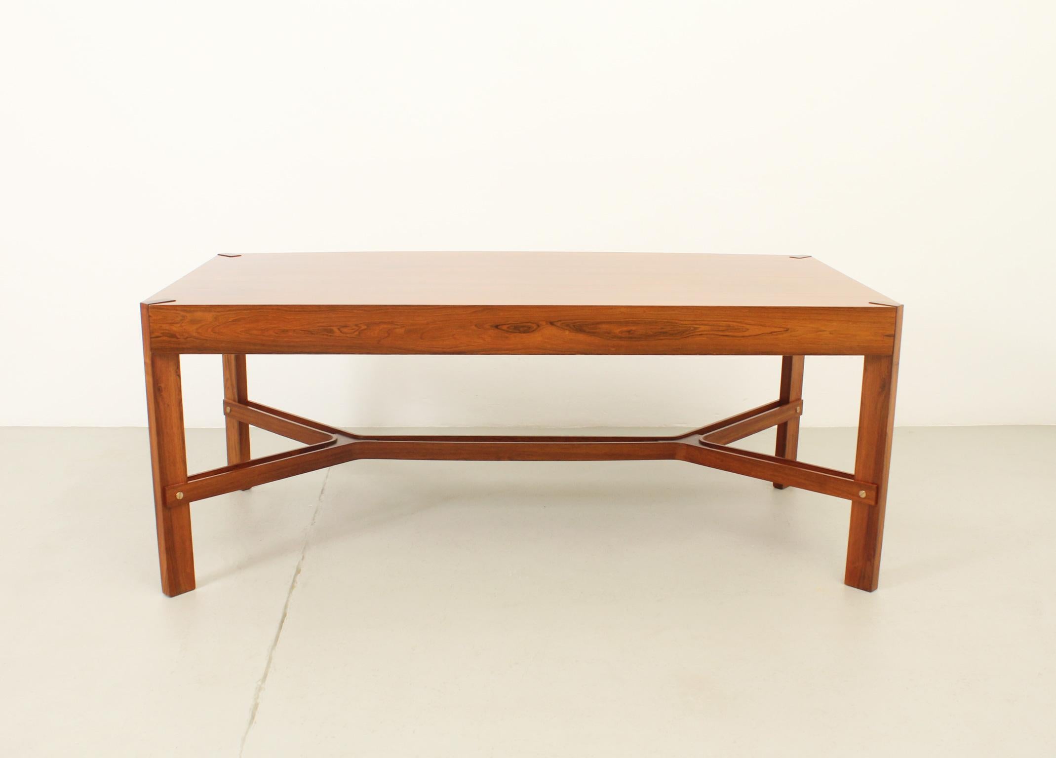 Large Scandinavian Desk from 1970's For Sale 8