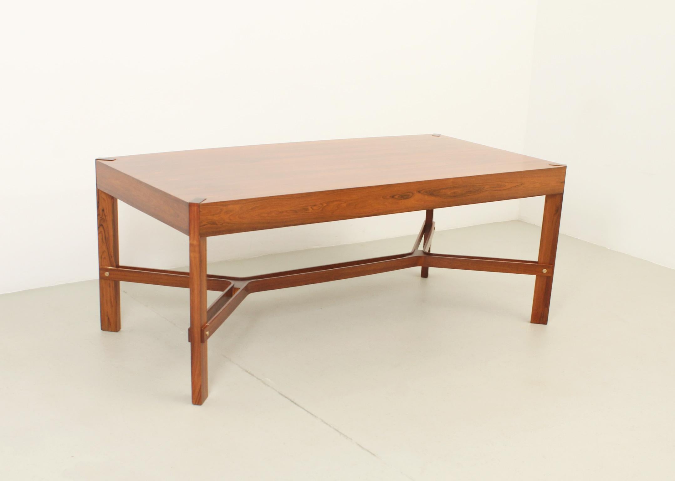 Large Scandinavian Desk from 1970's For Sale 9