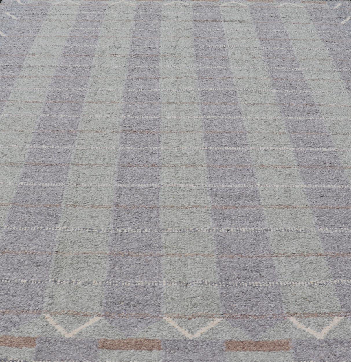 Grande Scandinavian Flat Weave di Keivan Woven Arts 10'5 X 14'0 in vendita 4