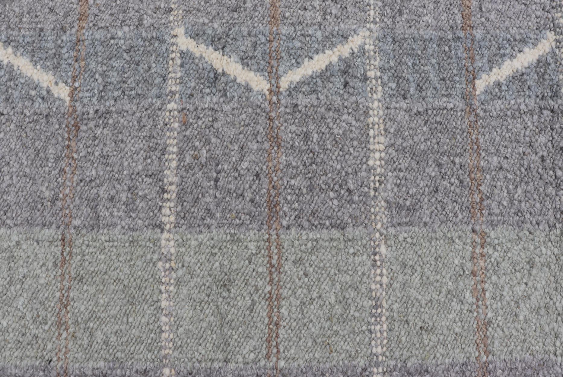 Grande Scandinavian Flat Weave di Keivan Woven Arts 10'5 X 14'0 In condizioni Nuovo in vendita a Atlanta, GA