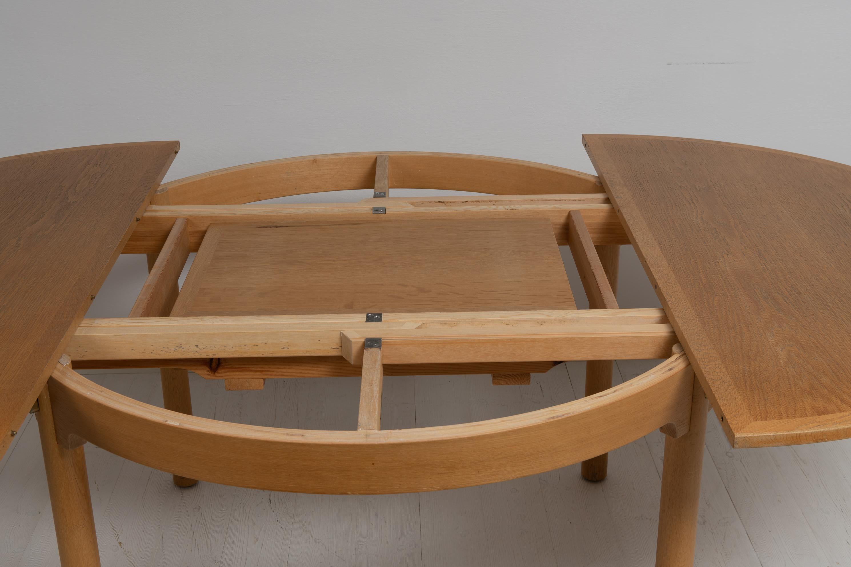 Large Scandinavian Modern Børge Mogensen Øresund Dining Table 4