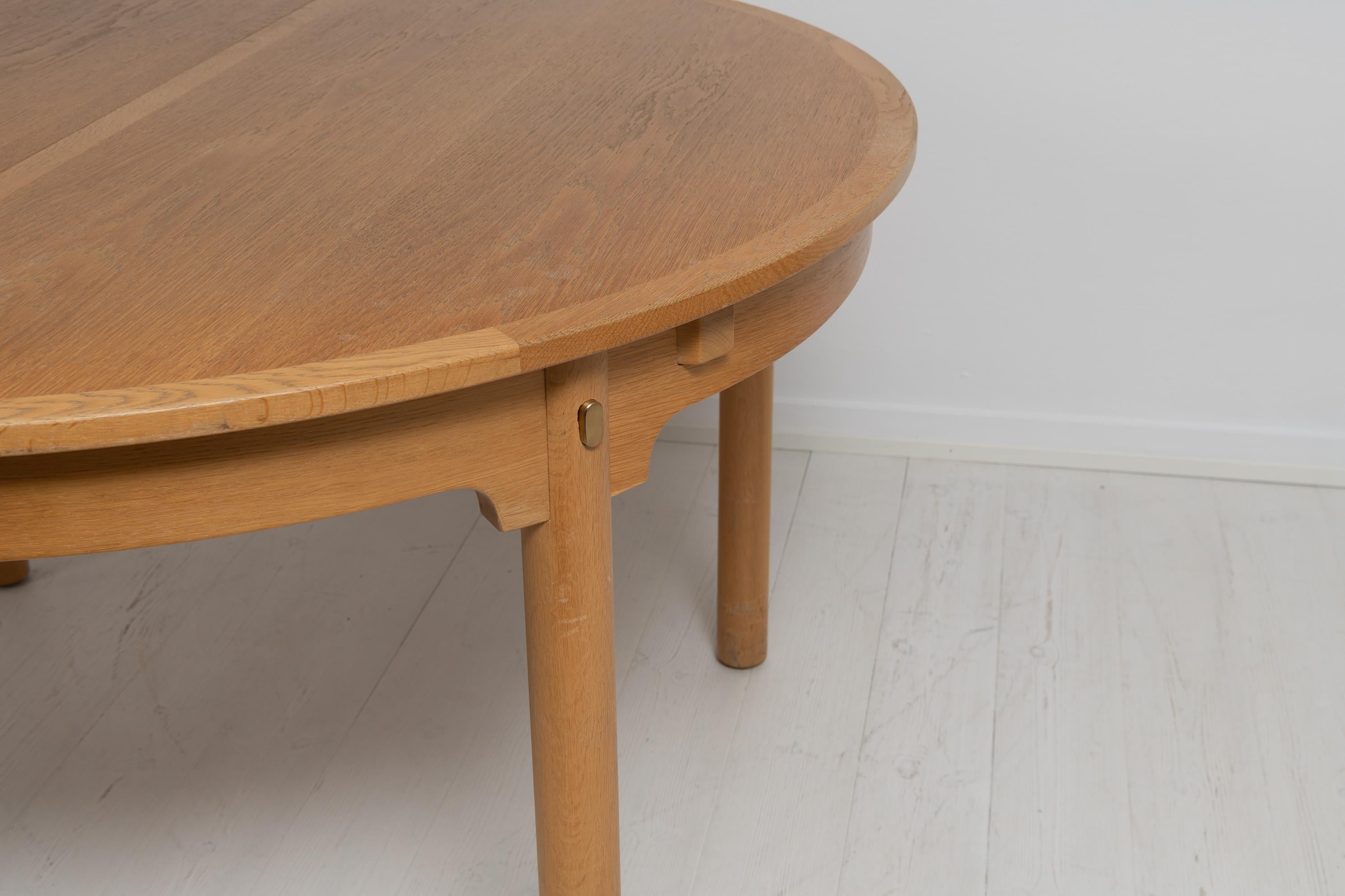 Large Scandinavian Modern Børge Mogensen Øresund Dining Table 5