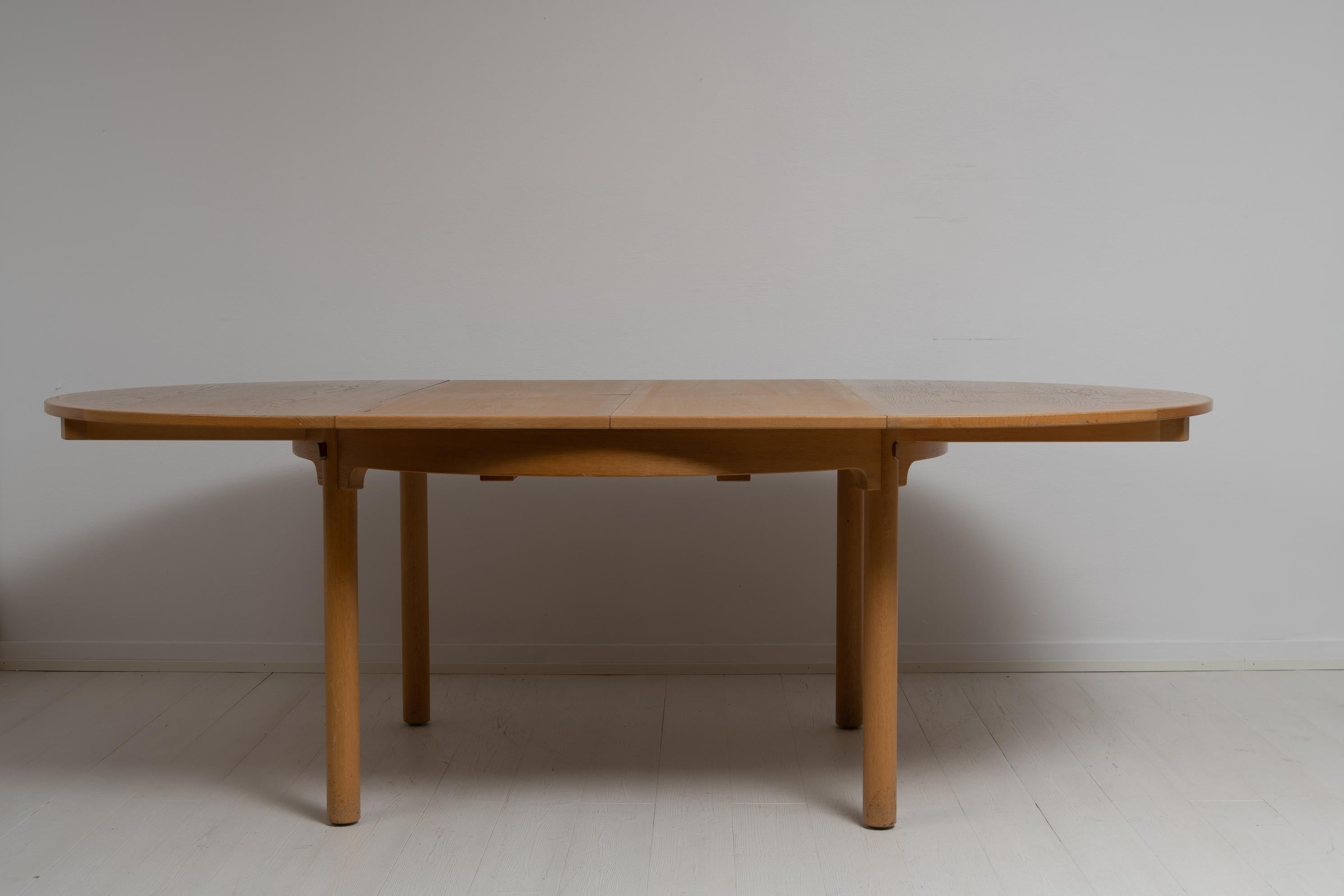 Oak Large Scandinavian Modern Børge Mogensen Øresund Dining Table