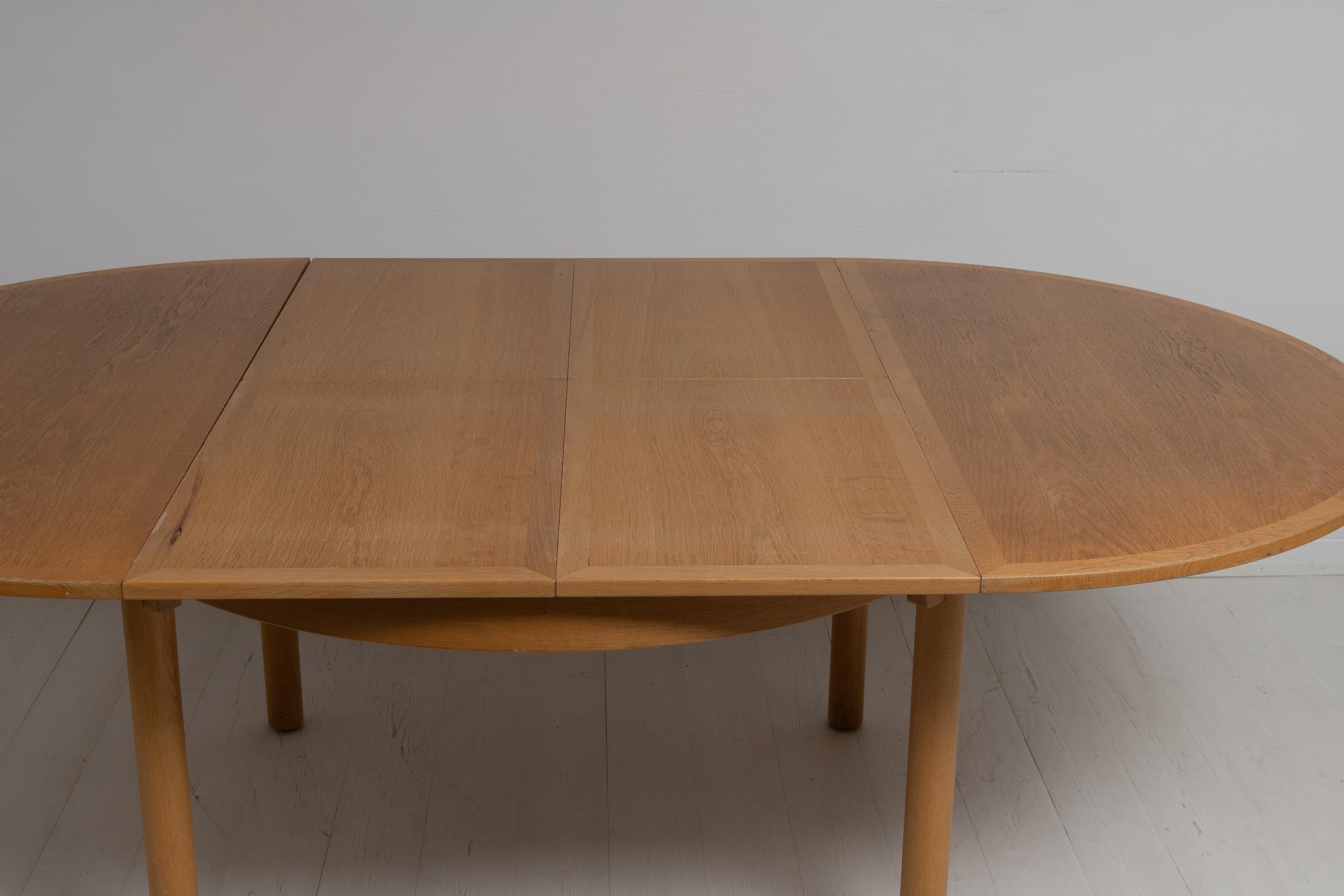 Large Scandinavian Modern Børge Mogensen Øresund Dining Table 1