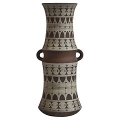 Grand vase de sol moderne scandinave par Ulla Winblad, Suède, années 1960