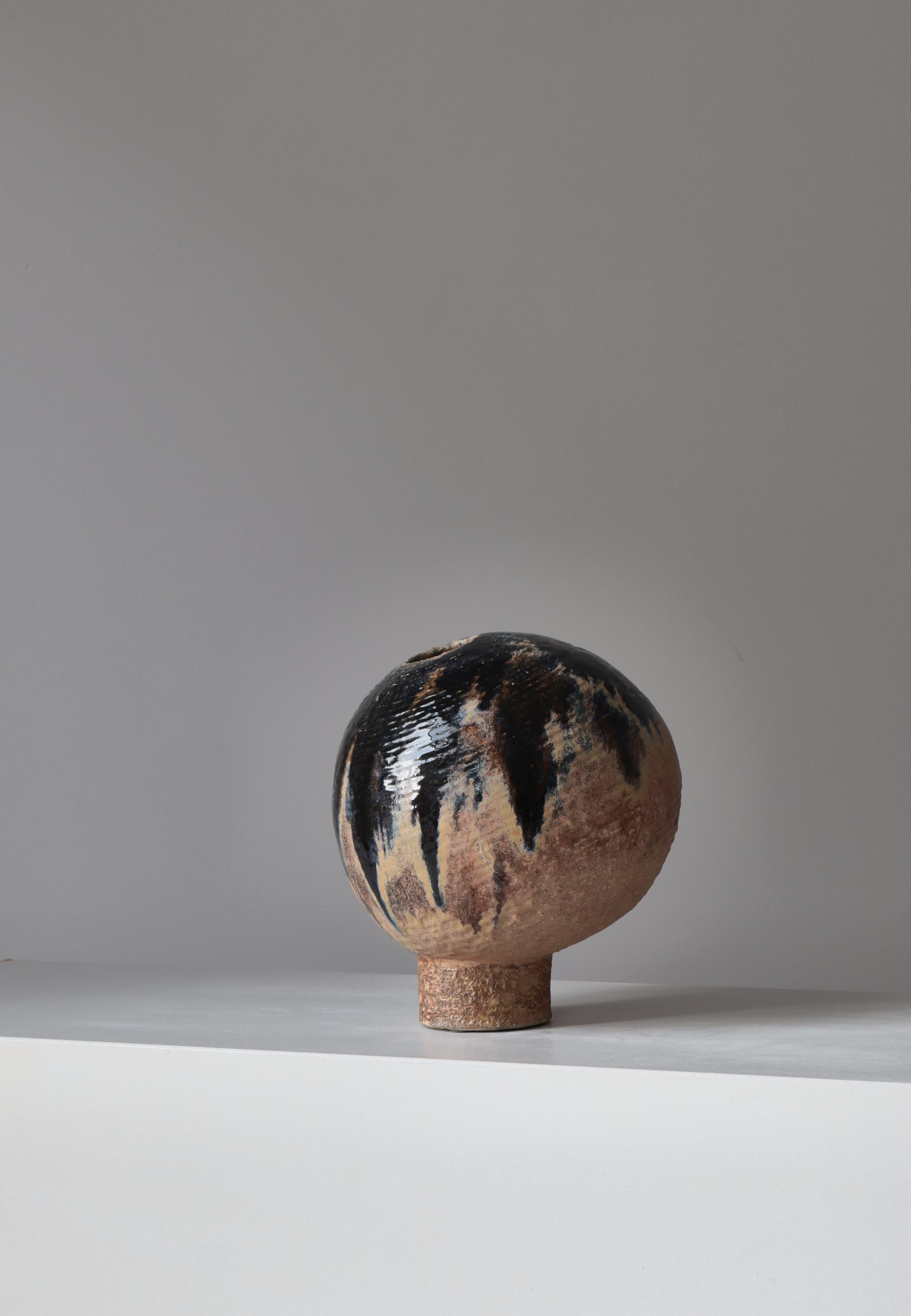 Danois Grande sculpture scandinave moderne en grès par Illums Bolighus, Sejer, années 1960 en vente