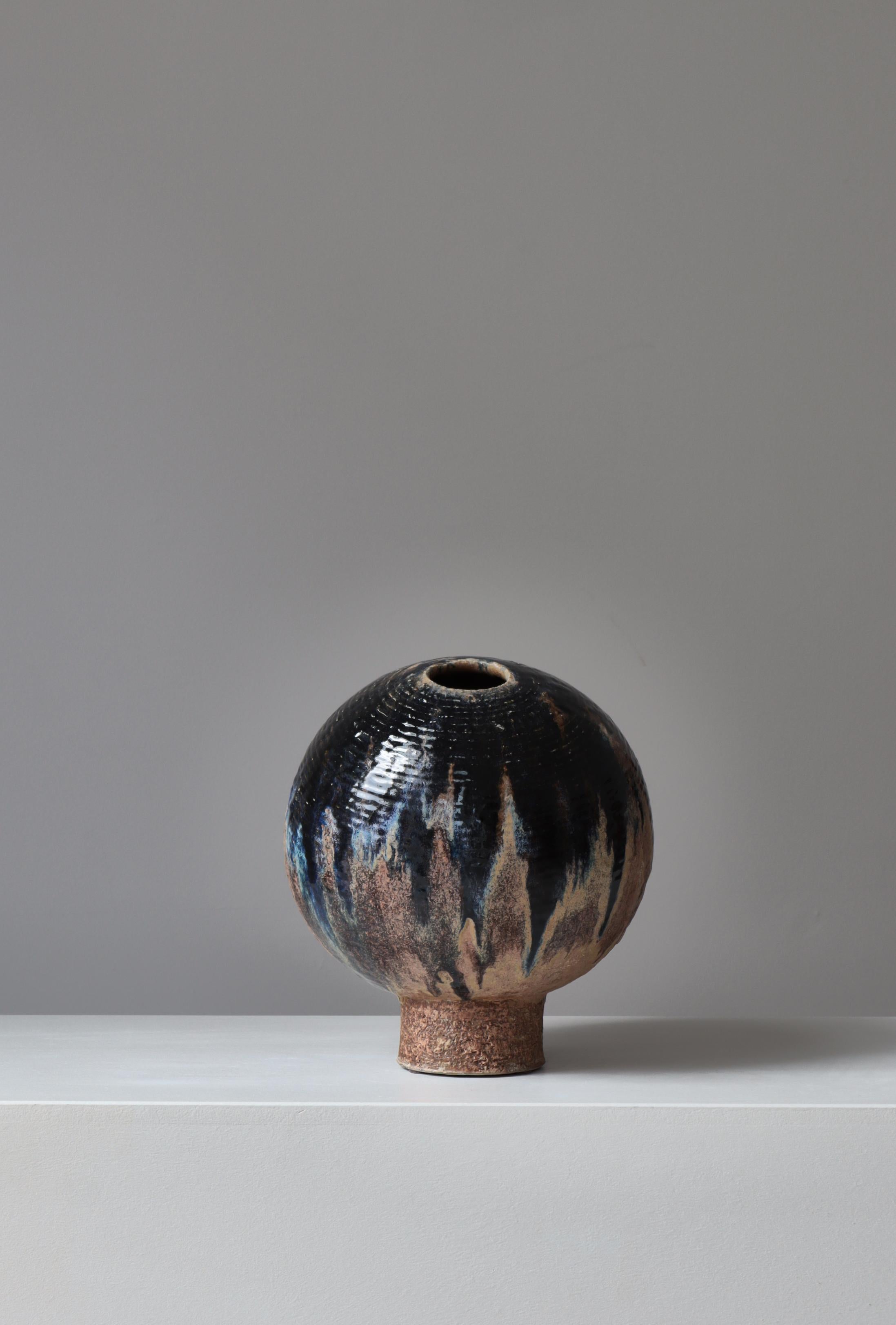 Milieu du XXe siècle Grande sculpture scandinave moderne en grès par Illums Bolighus, Sejer, années 1960 en vente