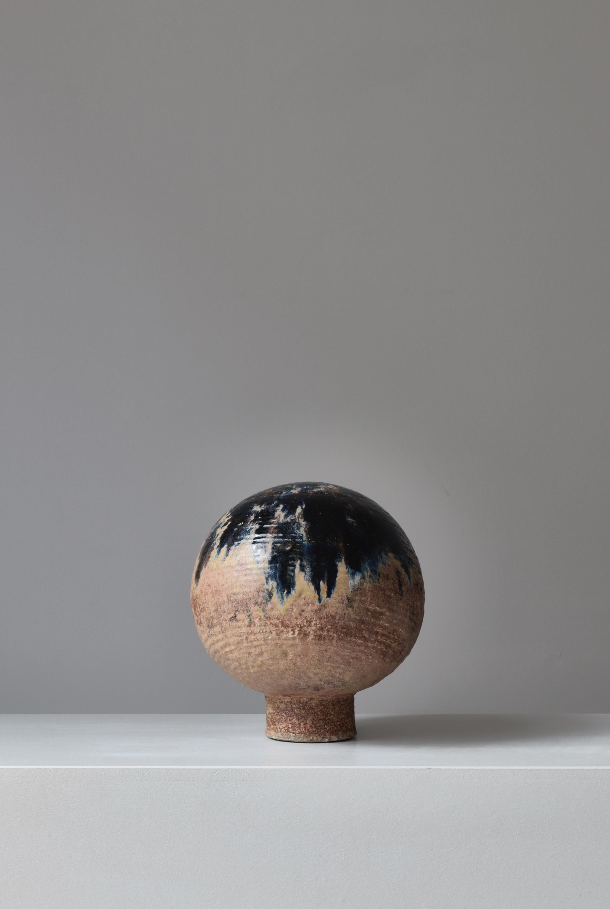 Grès Grande sculpture scandinave moderne en grès par Illums Bolighus, Sejer, années 1960 en vente