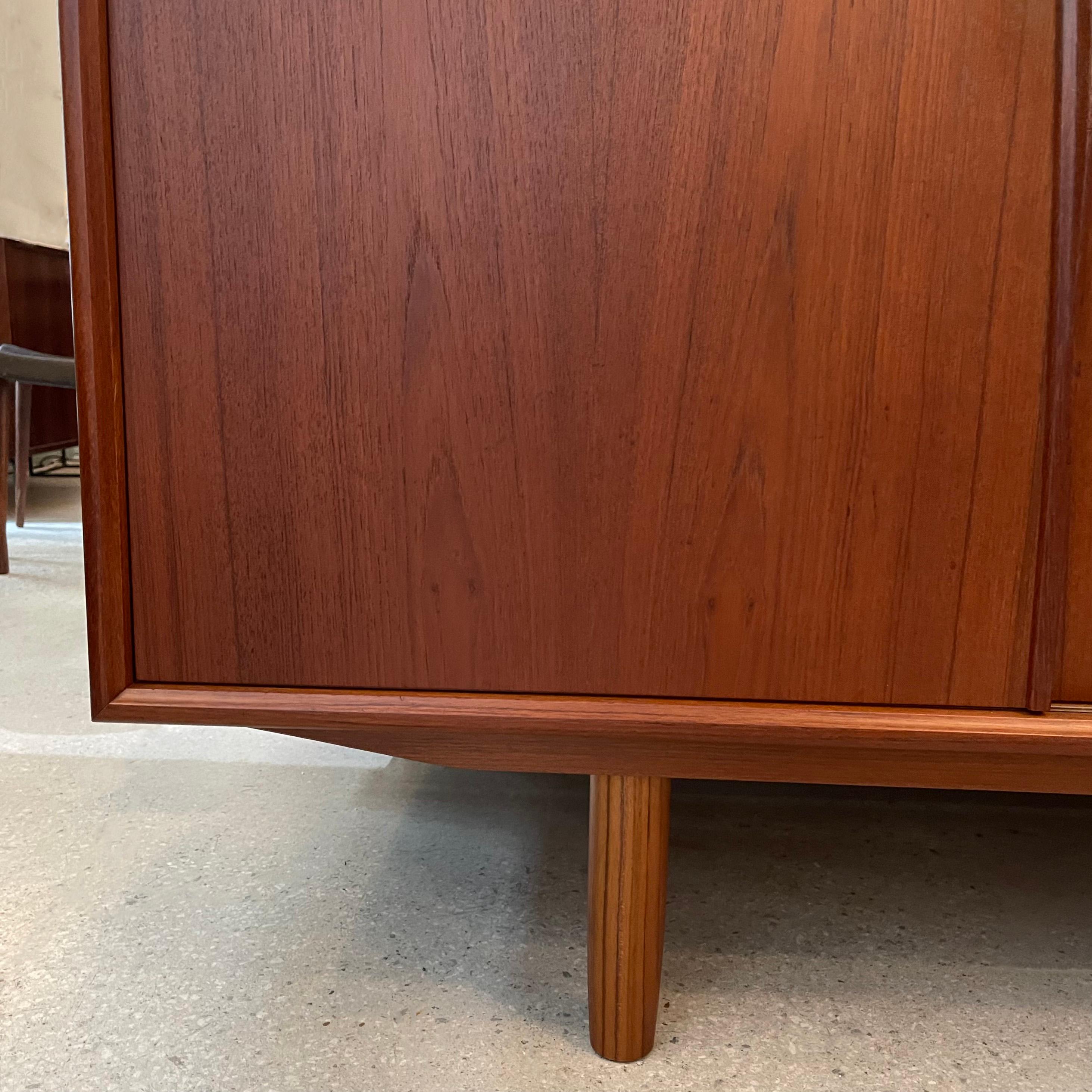 Large Scandinavian Modern Teak Credenza By Gunni Omann For ACO Mobler 1