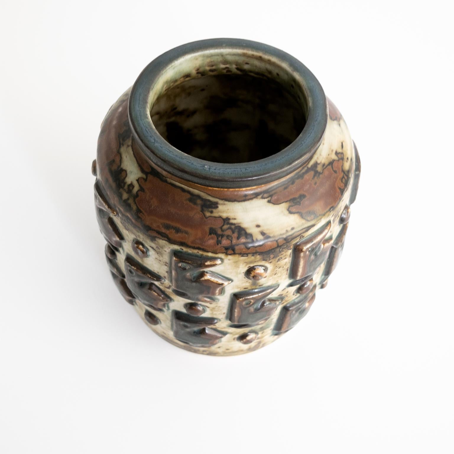 20th Century Jorgen Mogensen for Royal Copenhagen Ceramic Scandinavian Modern Vase 
