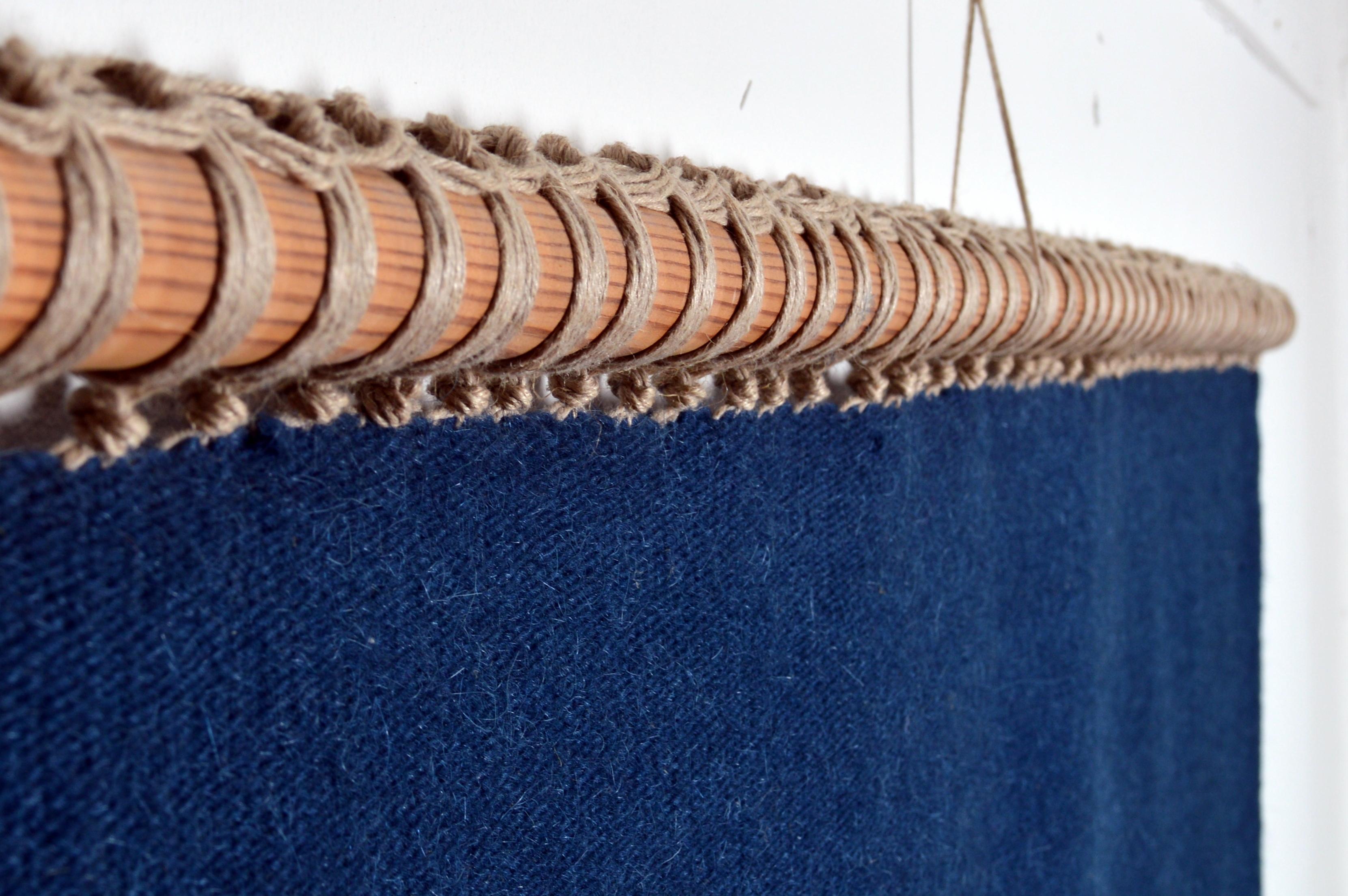 Large Scandinavian Modern Wall Tapestry by Maria Hillfon, Sweden In Good Condition In Stockholm, SE