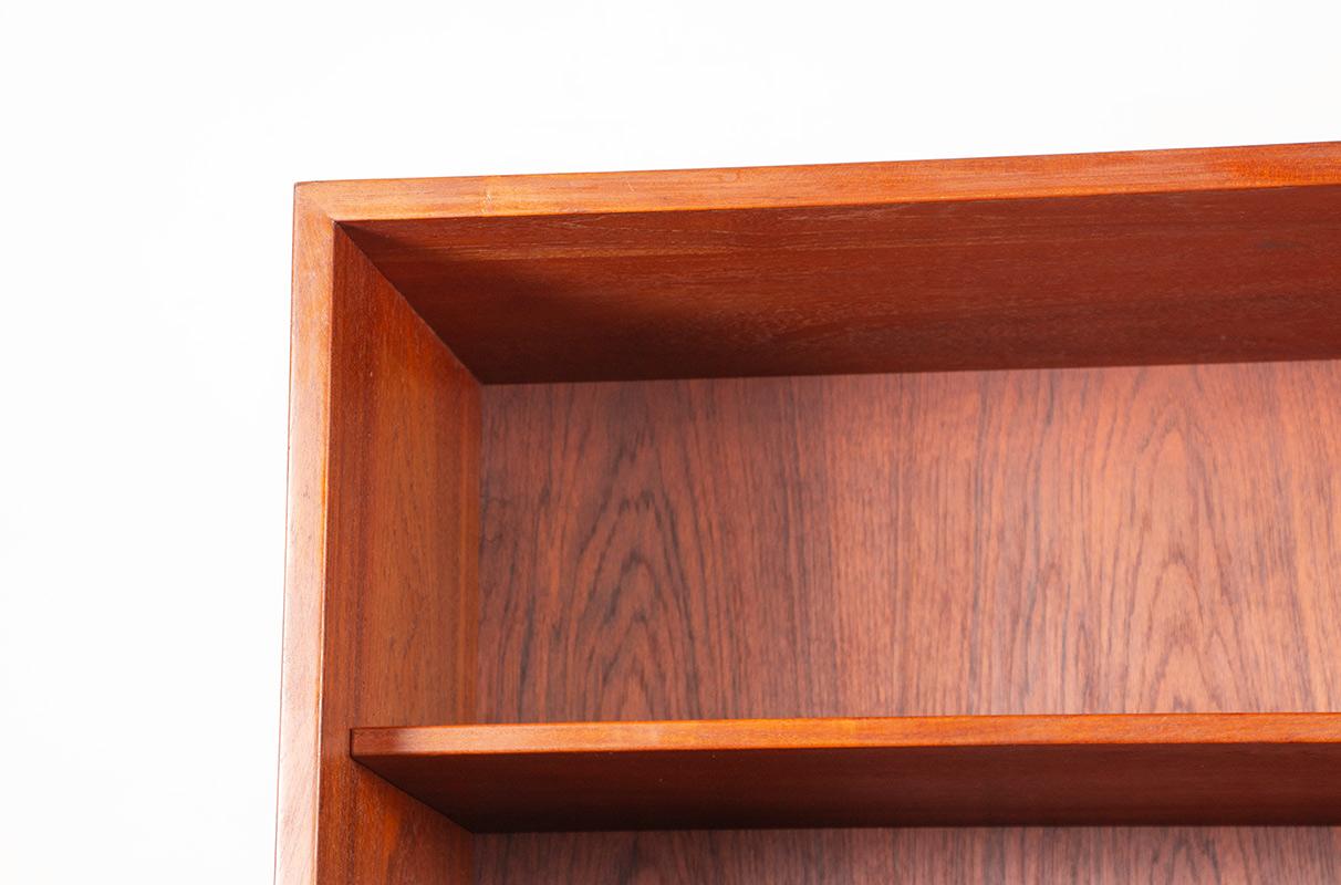 Mid-20th Century Large Scandinavian teak shelf, 6 adjustable shelves by Borge Mogensen 1960. For Sale
