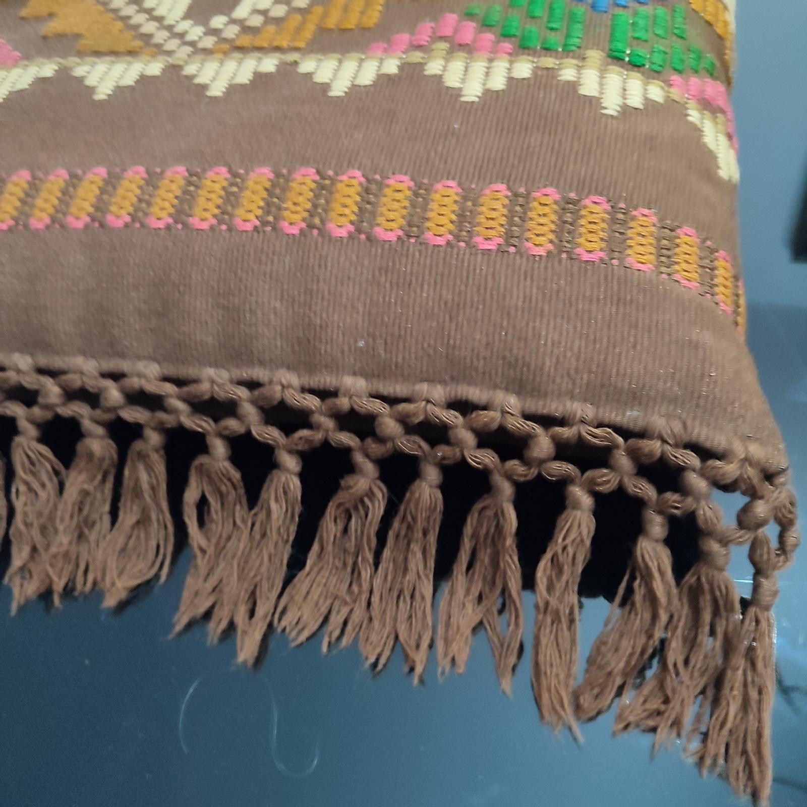 Large Scandinavian Wool Pillow For Sale 1