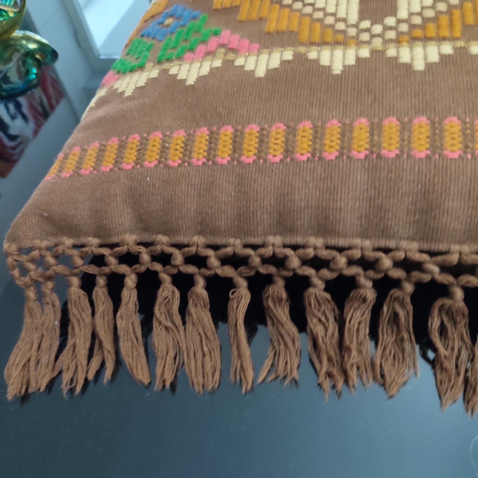 Large Scandinavian Wool Pillow For Sale 3