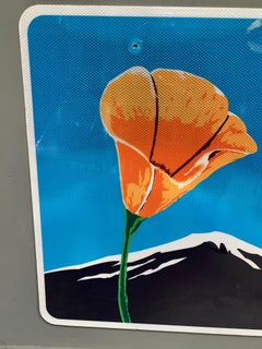 Large 'Scenic Route' California Highway Sign