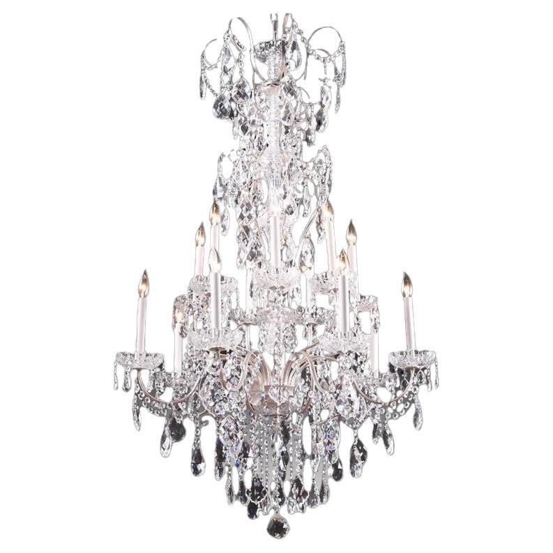 Grand lustre en cristal Swarovski "New Orleans" de Schonbek en vente