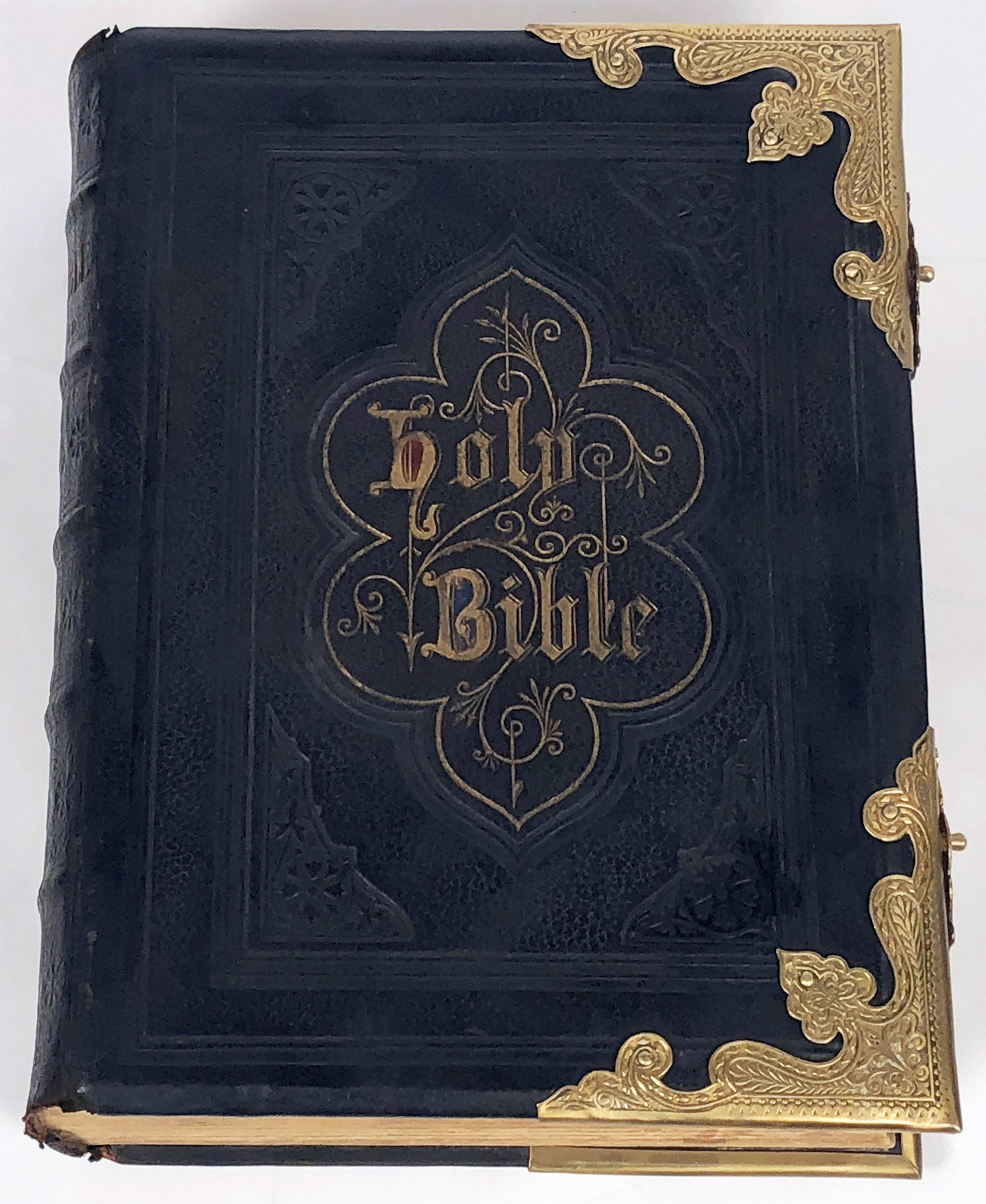 A fine 19th century holy bible published in Scotland by John McGready, Publisher, Glasgow

Block-titled “The Practical and Devotional Family Bible - The Holy Bible with the Commentaries of Henry and Scott