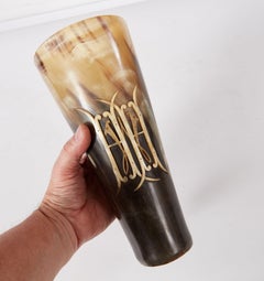 Large Scottish Horn Beaker