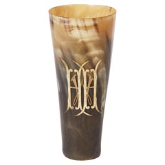 Large Scottish Horn Beaker