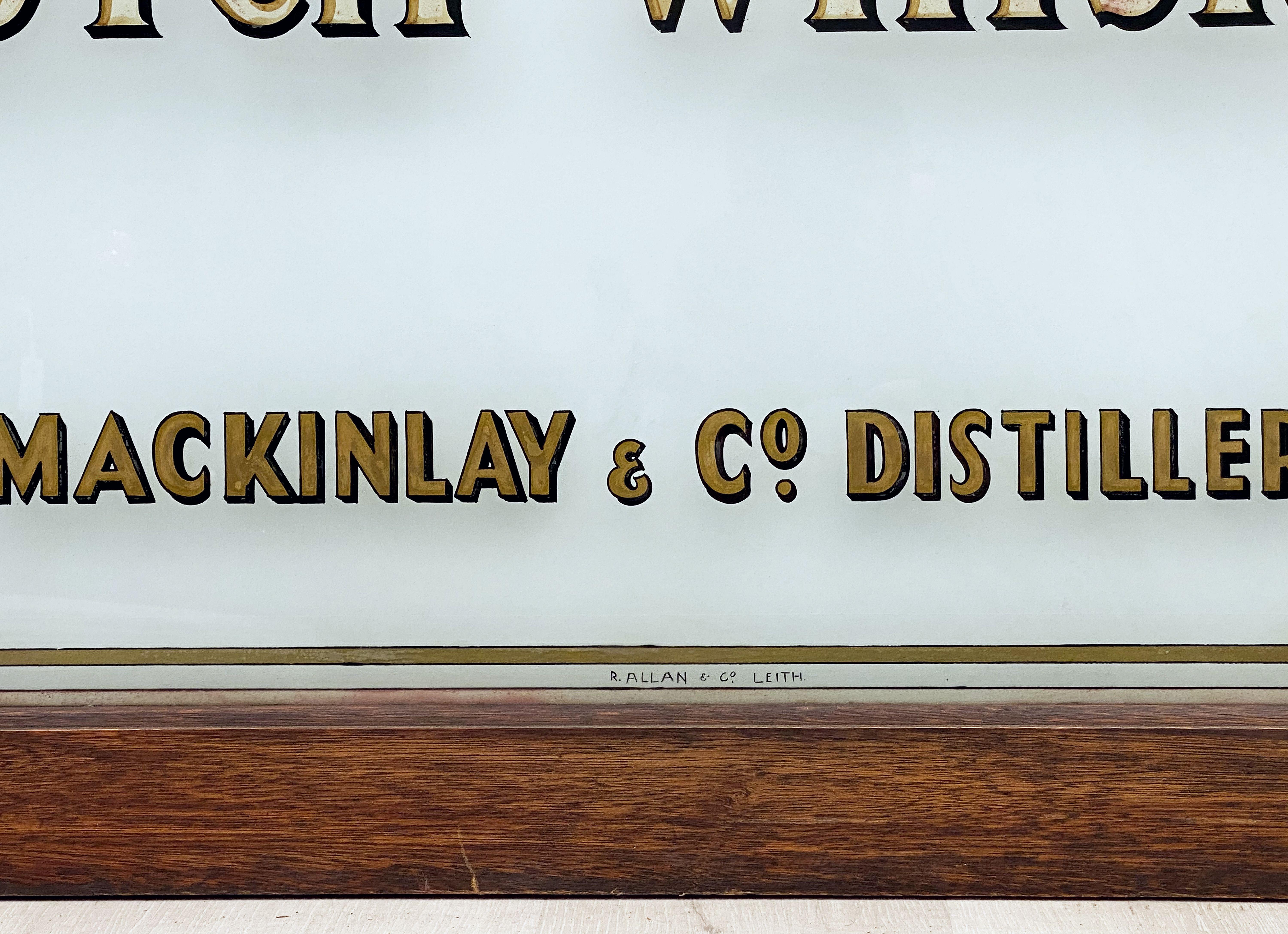 Metal Large Scottish Pub Sign 