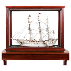 Gran diorama en miniatura del "Príncipe Marinero".
