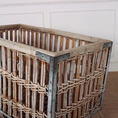 Large Scrubbed Log Bin