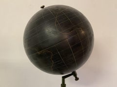 Large Sculptural Belgian Globe Floor Stand 1950s