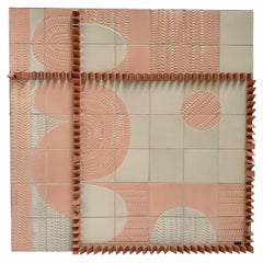 Large Sculptural Ceramic Panel, Roger Capron, France 1989