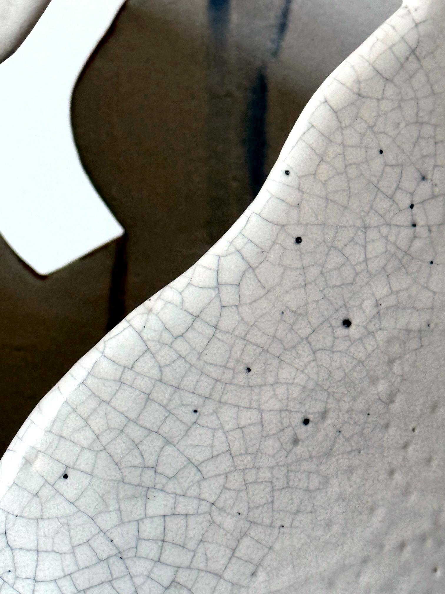 Exposition et publication d'un grand vase sculptural en céramique de Richard Devore en vente 4