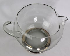 Large Sculptural Mid Century Water Pitcher