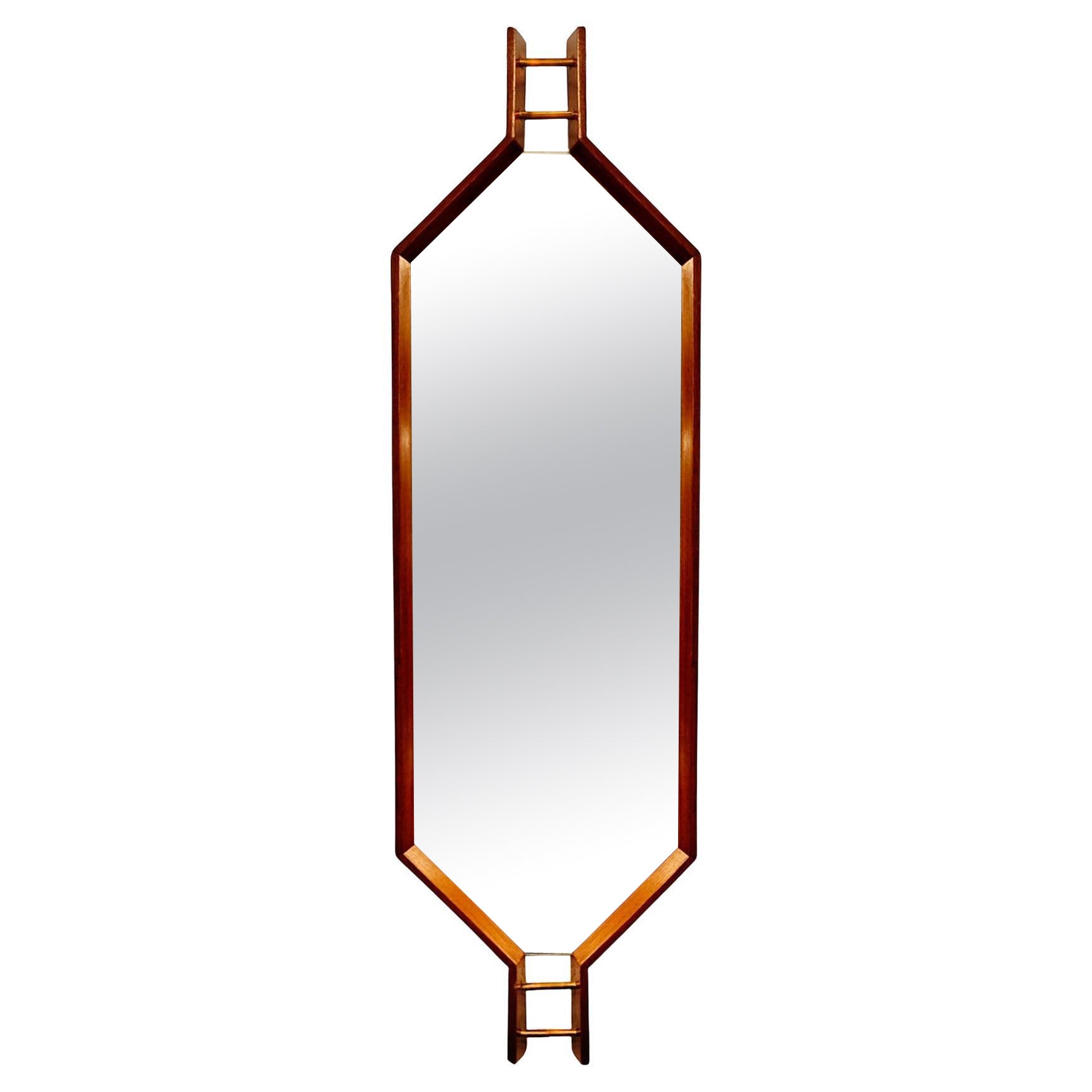 Grande specchio scultoreo - Italia 1950 in vendita