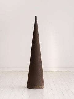 Large Sculptural Objet d'Art Blacksmith's Cone Anvil Mandrel