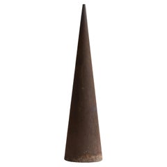 Large Sculptural Objet d'Art Blacksmith's Cone Anvil Mandrel