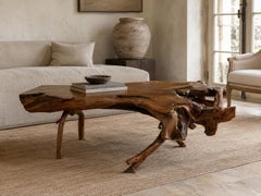 Large Sculptural Rootwood Coffee Table, Organic Modern, circa 1970s