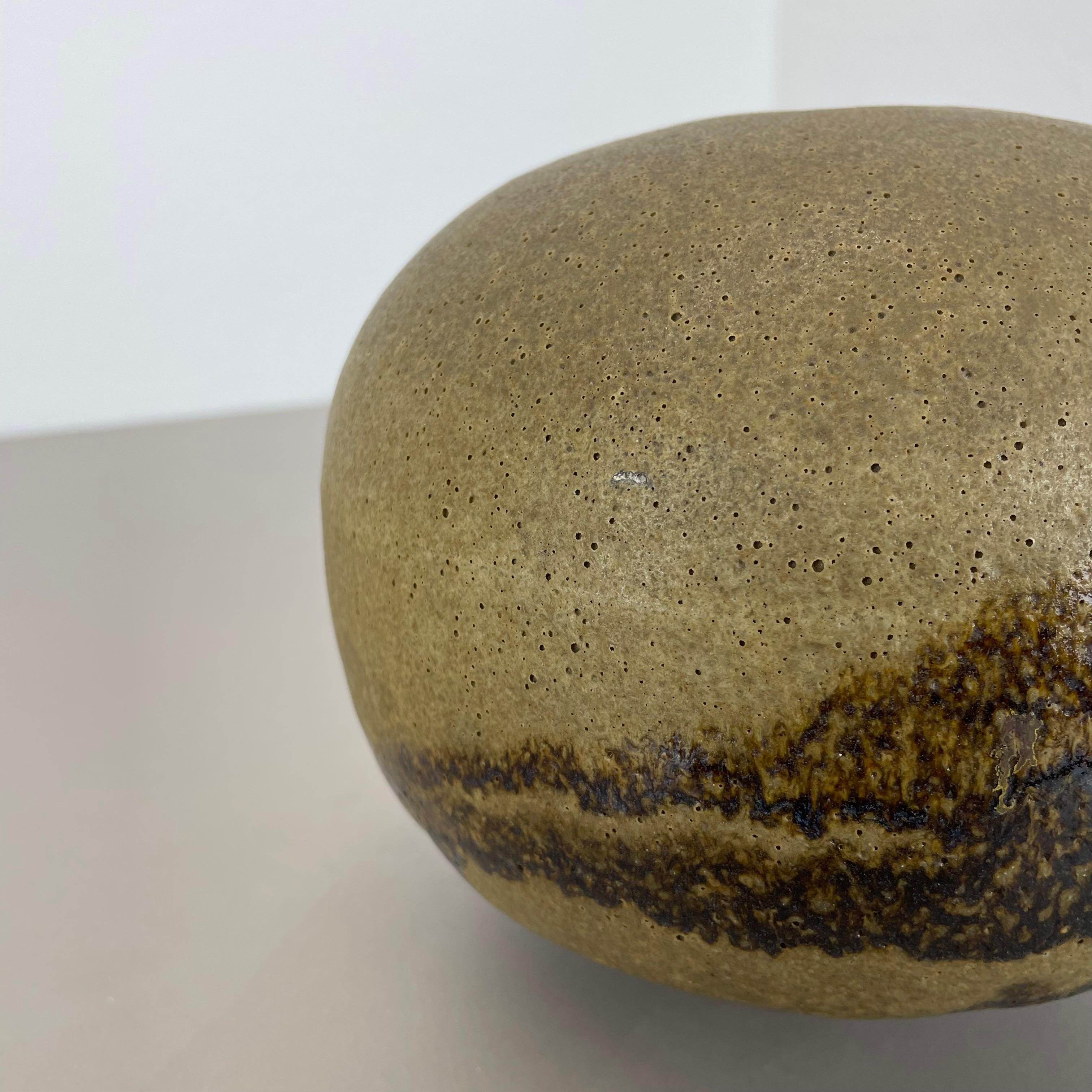 Large Sculptural Studio Pottery Vase Object by Dieter Crumbiegel, Germany, 1980s For Sale 9