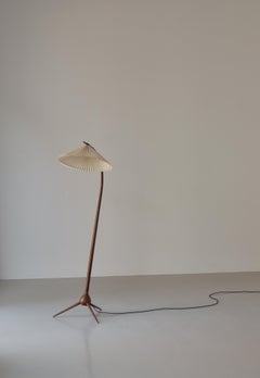 Large Sculptural Tripod "Bridge" Floor Lamp Severin Hansen, Denmark, 1950's